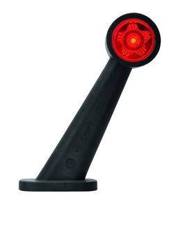 Gummiarm (Vit & Röd) 12-24V Vänster