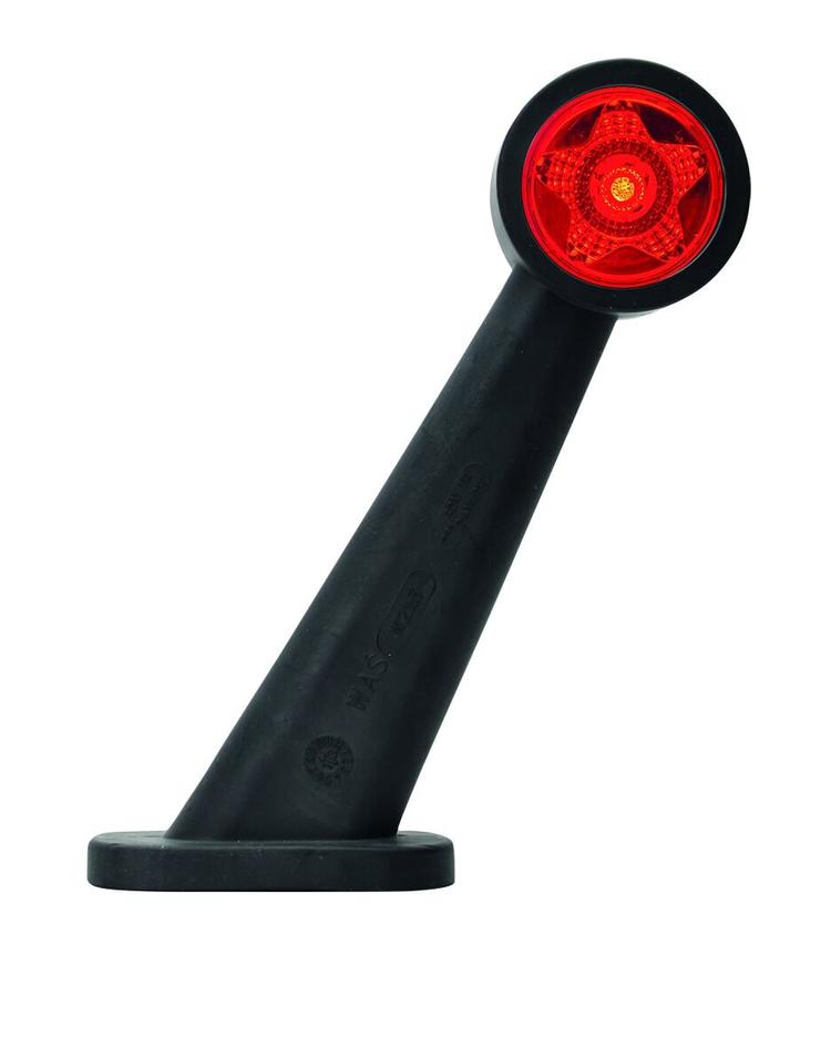 Gummiarm (Vit & Röd) 12-24V Vänster