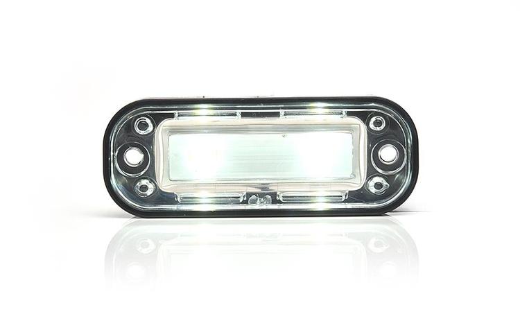 Nummerplåtsbelysning med LED teknik.