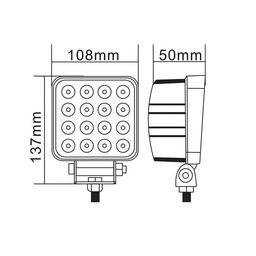 LED Työvalo SC Basic ohut - 48W