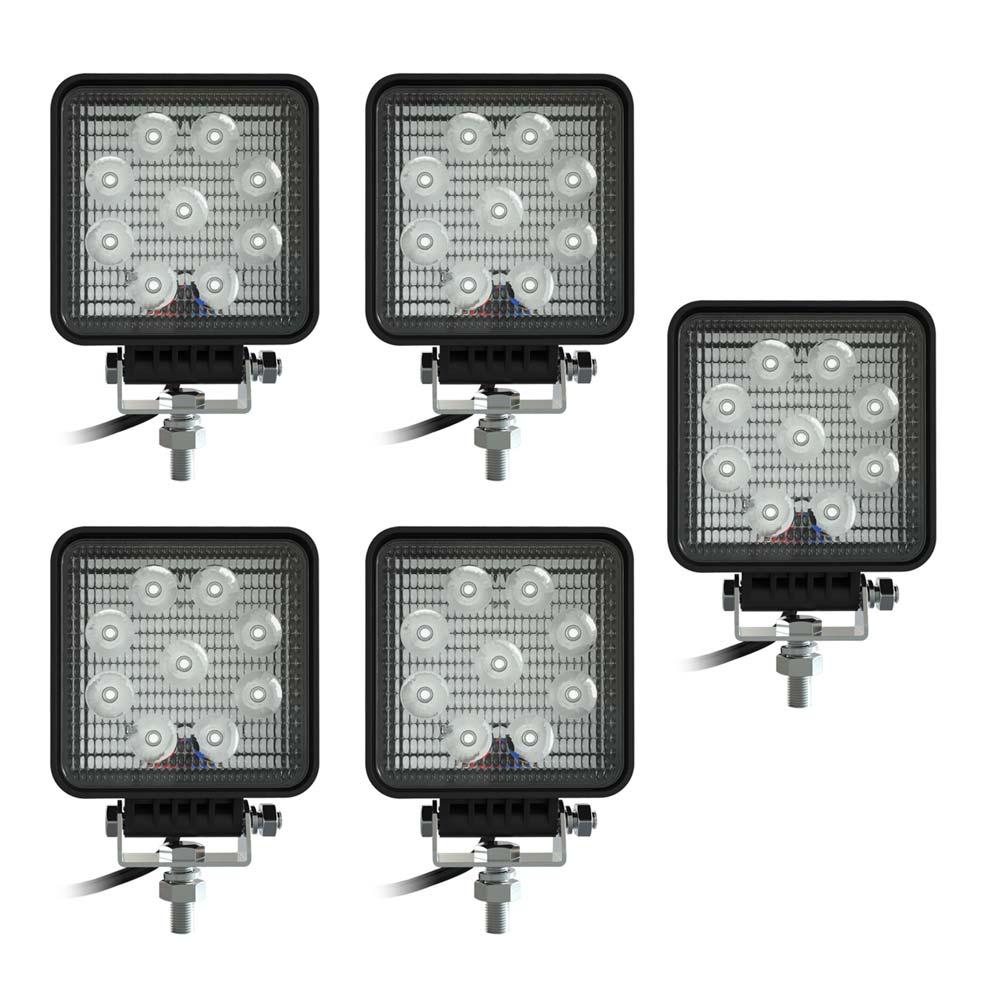 SWEDSTUFF Arbetsljus LED 9W 12-24V DC