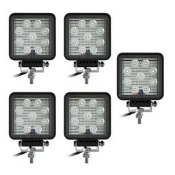 SWEDSTUFF Arbetsljus LED 9W 12-24V DC