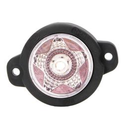 SWEDSTUFF Positionsljus LED Vit, med reflex
