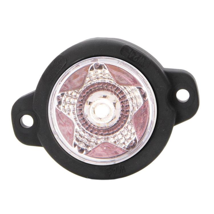 SWEDSTUFF Positionsljus LED Vit, med reflex
