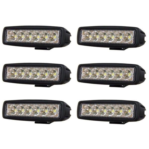 6 pakkaus Led Työvalo 6kpl Led Strands Lighting Division