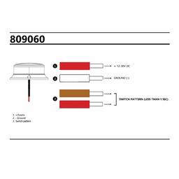 Strands Slim Beacon Amber 12-30V DC