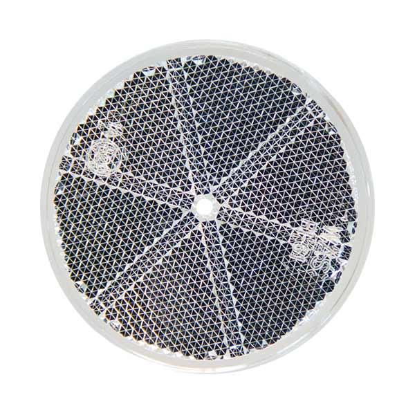 Heijastin Valkoinen Pyöreä 60mm 4-pakkaus