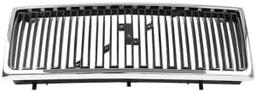 Chrome/Black Grille