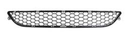 Black lower grille