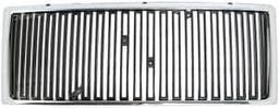 Chrome/Svart Grill