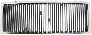Chrome/Svart Grill