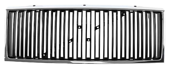 Chrome/Black Grille