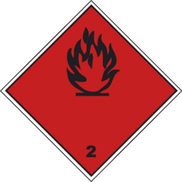 ADR Etikett "Flammable Gases"