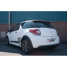 Sporttipakoputkisto Puolisarja - Citroen DS3