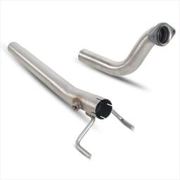 Etuputki (downpipe)  jossa Catkorvausputki- Mitsubishi Colt CZT 1,5T