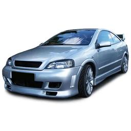 Svart Grill Opel Astra G