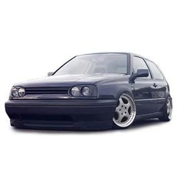 Sorte Dobbeltforlygter VW Golf III