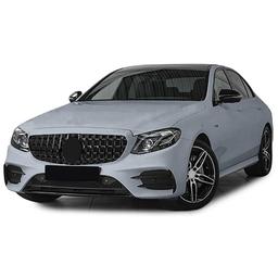 Blanksvart Grill Mercedes E-Klasse