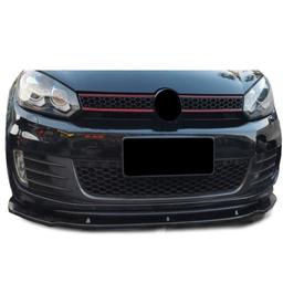 Blanksvart Spoilerleppe VW Golf VI GTI