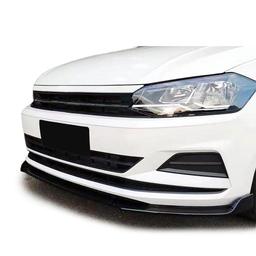 Glossy Black Spoiler Lip VW Polo VI