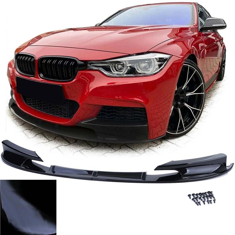 Blanksvart Spoilerläpp BMW 3-serie F30 F31