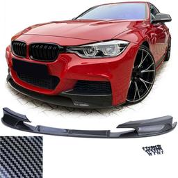 Kulfiber-look Spoilerlæbe BMW 3-serie F30 F31