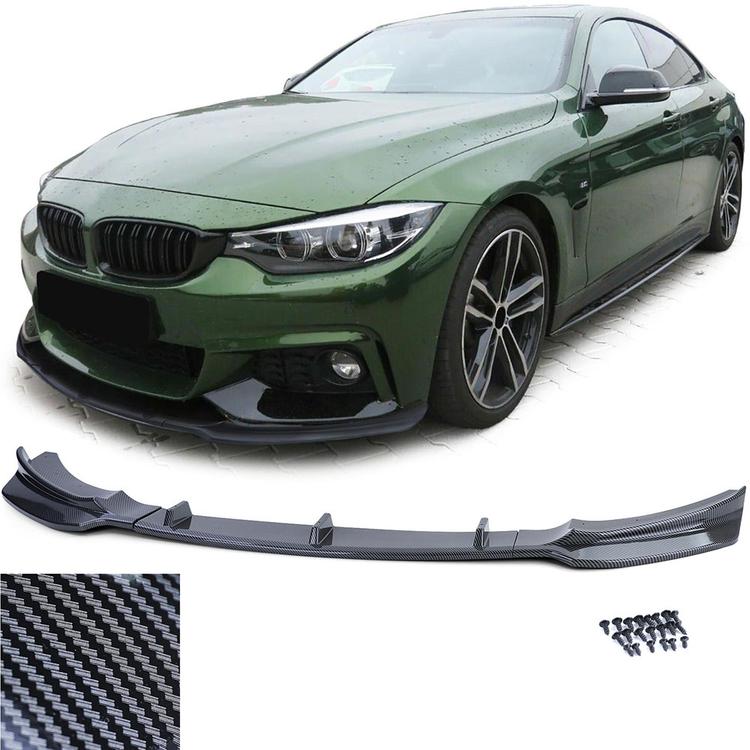 Kolfiber look Spoilerläpp BMW 4-serie F32 F33 F36
