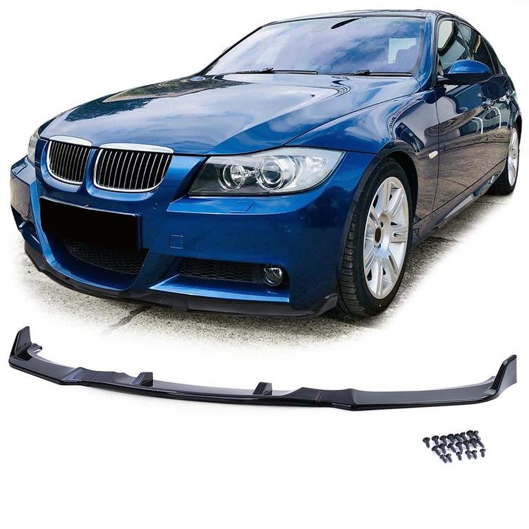 Glanssort Spoilerlæbe BMW 3-serie E90 E91