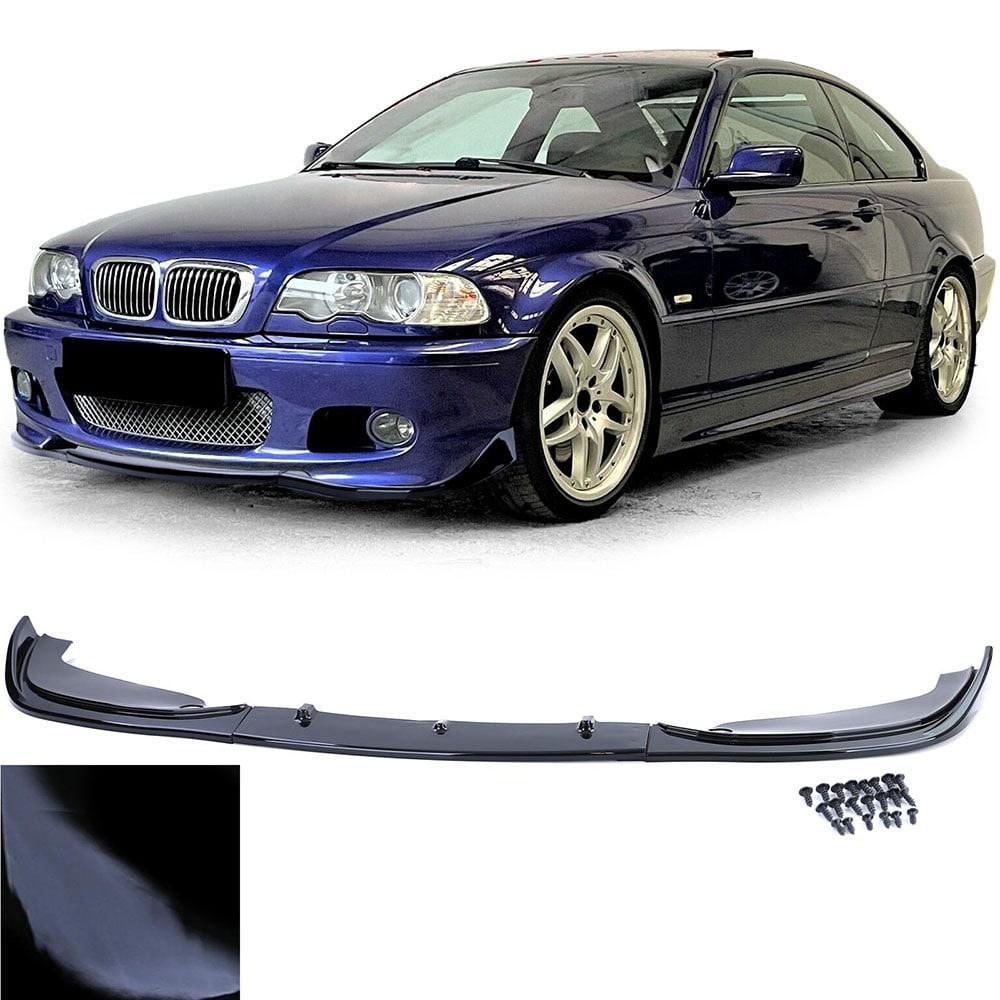 Glanssort Spoilerlæbe BMW 3-serie E46 Coupe/Cab