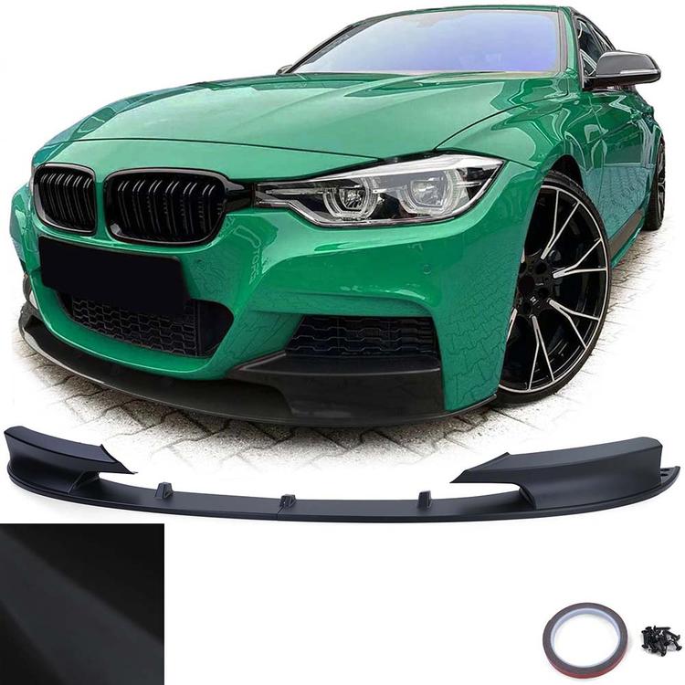Mattsvart Spoilerläpp BMW 3-serie F30 F31