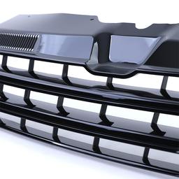 Glanset Svart Grill VW Transporter T5 Buss Facelift