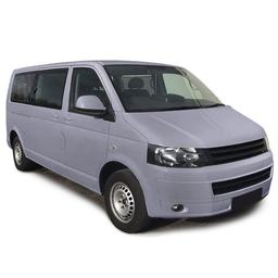 Glanset Svart Grill VW Transporter T5 Buss Facelift