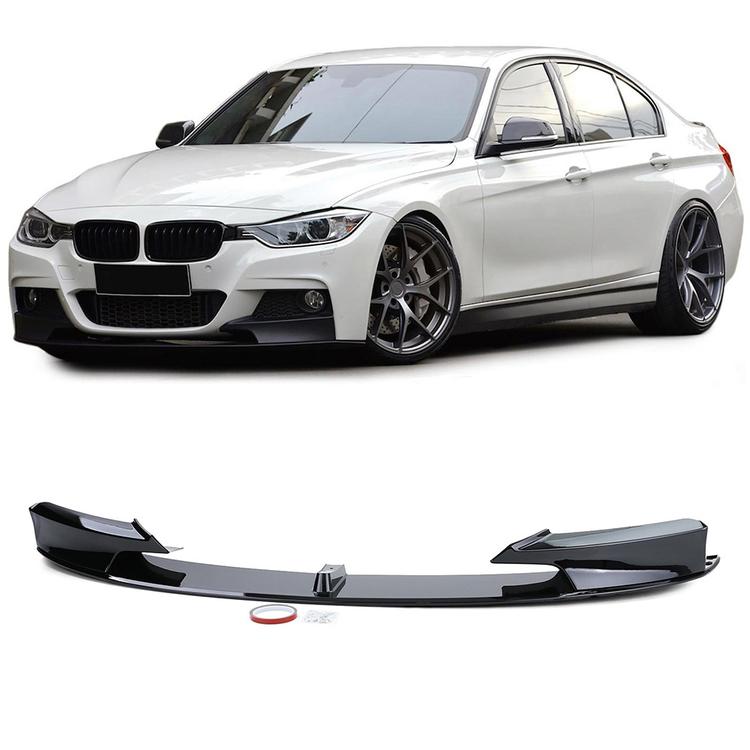 Blanksvart Spoilerläpp BMW 3-serie F30 F31