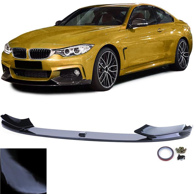 Blanksvart Spoilerläpp BMW 4-serie F32 F33 F36
