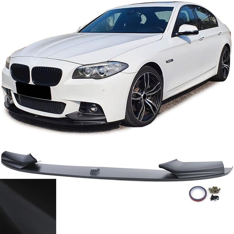 Matte Black Spoiler Lip BMW 5 series F10 F11