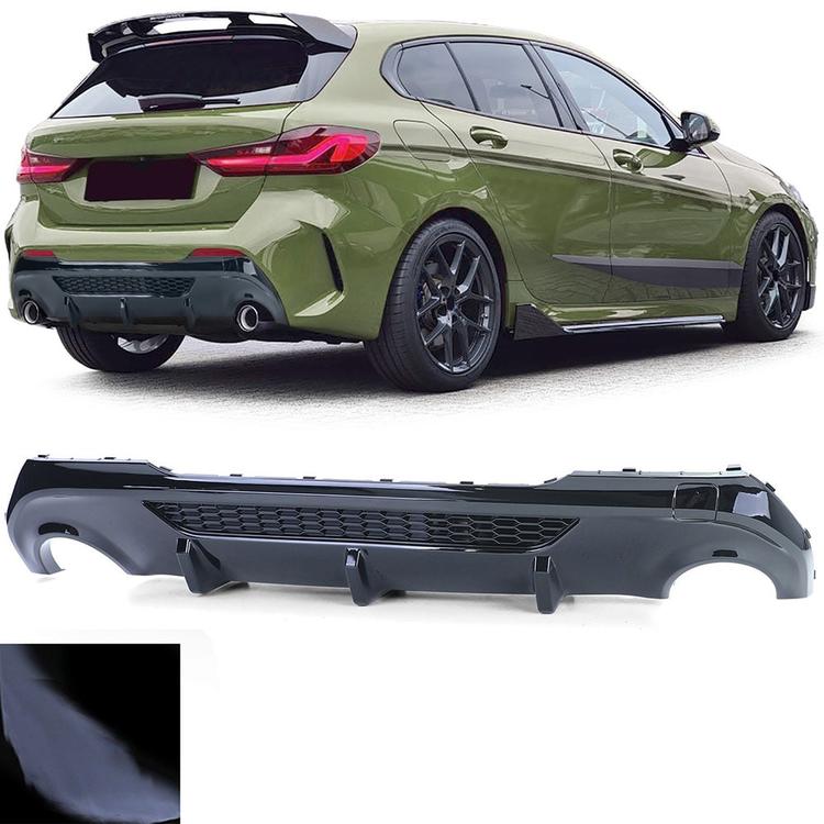 Blanksvart Diffusor BMW 1-serie F40