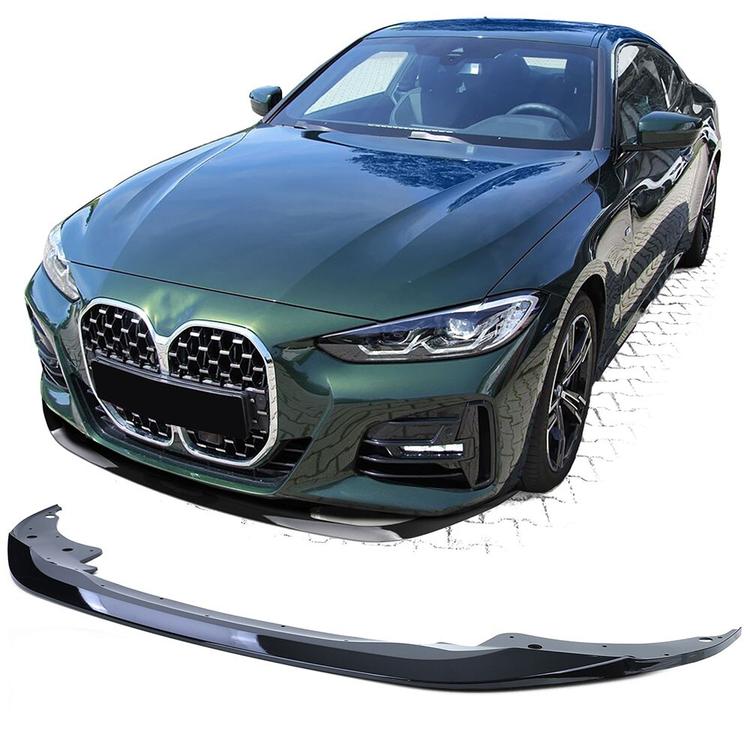 Blanksvart Spoilerläpp BMW 4-serie G22 G23 G26