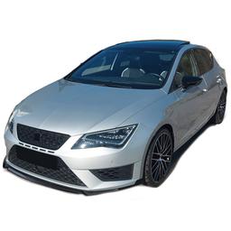 Glossy Black Spoiler Lip Seat Leon