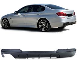 Matte Black Diffuser BMW 5 Series F10 / F11