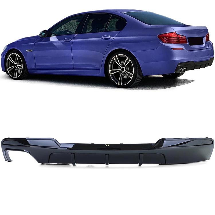 Blanksvart Diffusor BMW 5-serie F10 / F11