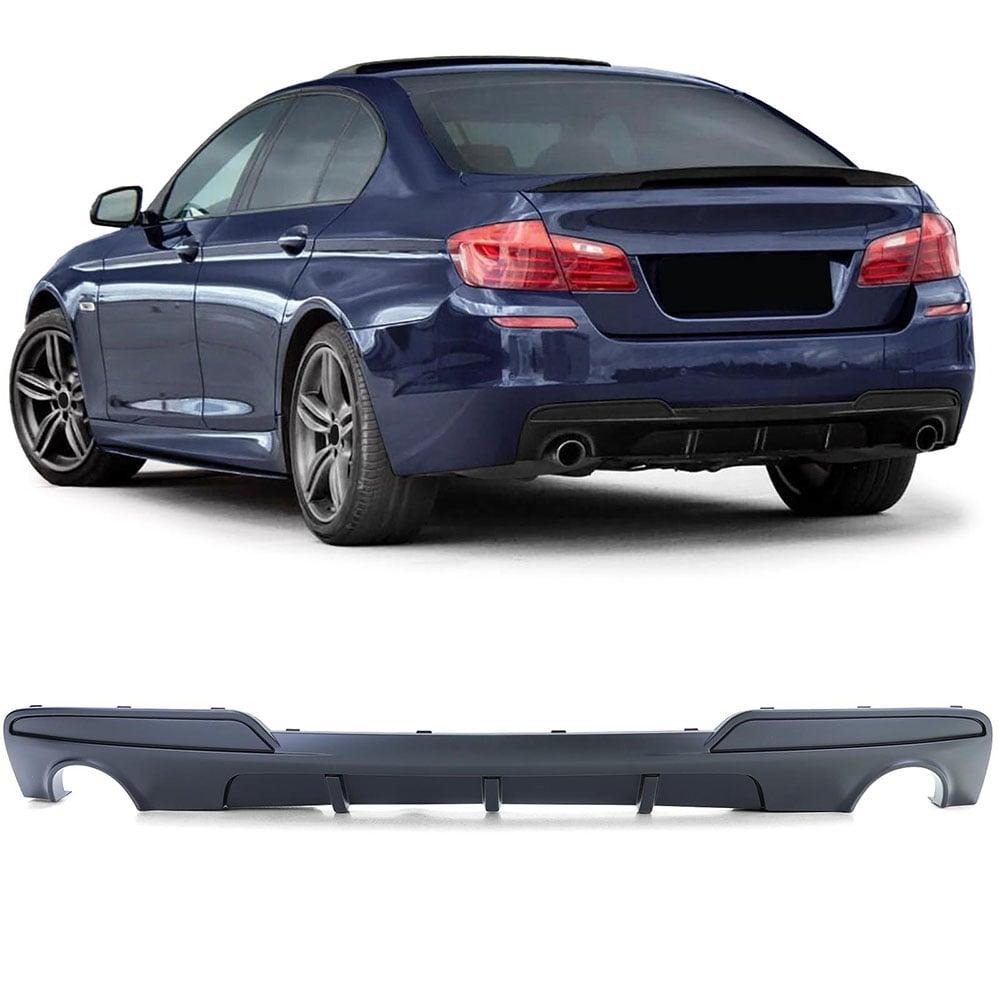 Matte Black Diffuser BMW 5 Series F10 / F11 535i 535d