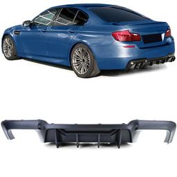 Mattsvart Diffusor BMW 5-serie F10 / F11 550i M550d