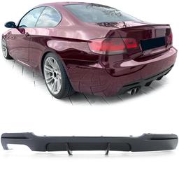 Matt svart Diffusor BMW 3-serie E92 E93