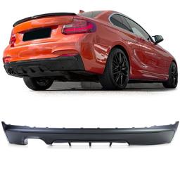 Mat sort Diffusor BMW 2-serie F22 F23