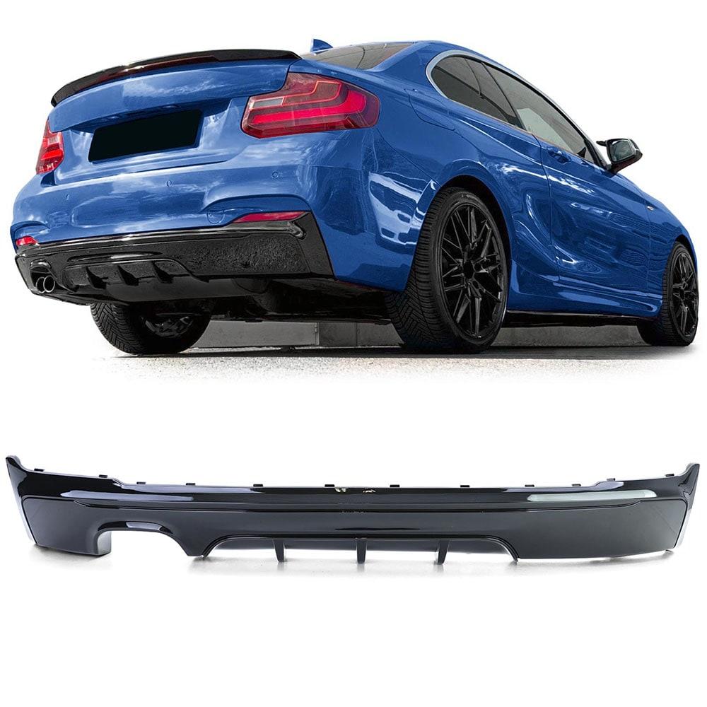 Blanksvart Diffusor BMW 2-serie F22 F23