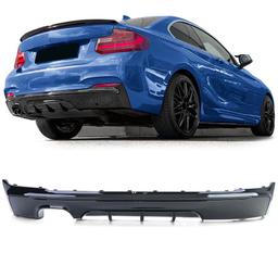 Blanksvart Diffusor BMW 2-serie F22 F23