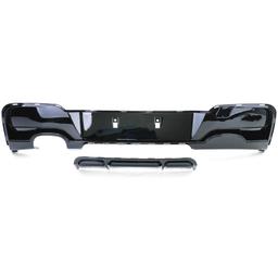 Blanksvart Diffusor BMW 1-serie F20 / F21