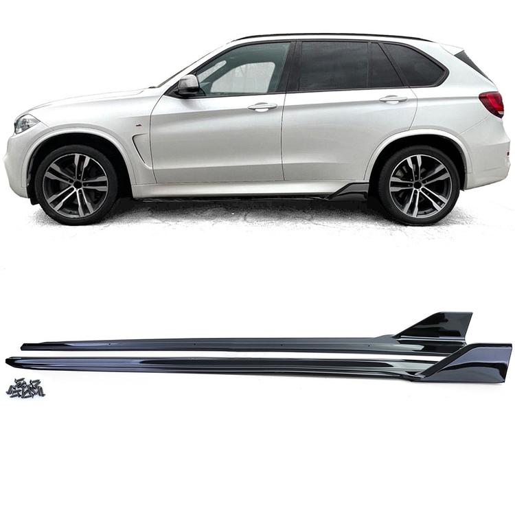 Glossy Black Side Skirts BMW X5 F15