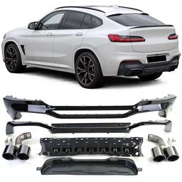 Diffusor med avgasslutrör BMW X4 G02