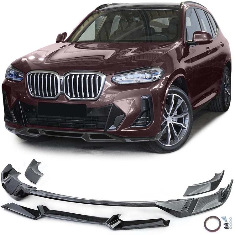 Kolfiber look Spoilerläpp BMW X3 G01
